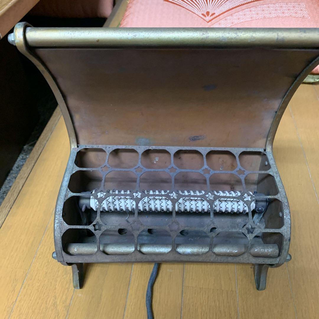 電気ストーブ、動作確認済み、使えます、