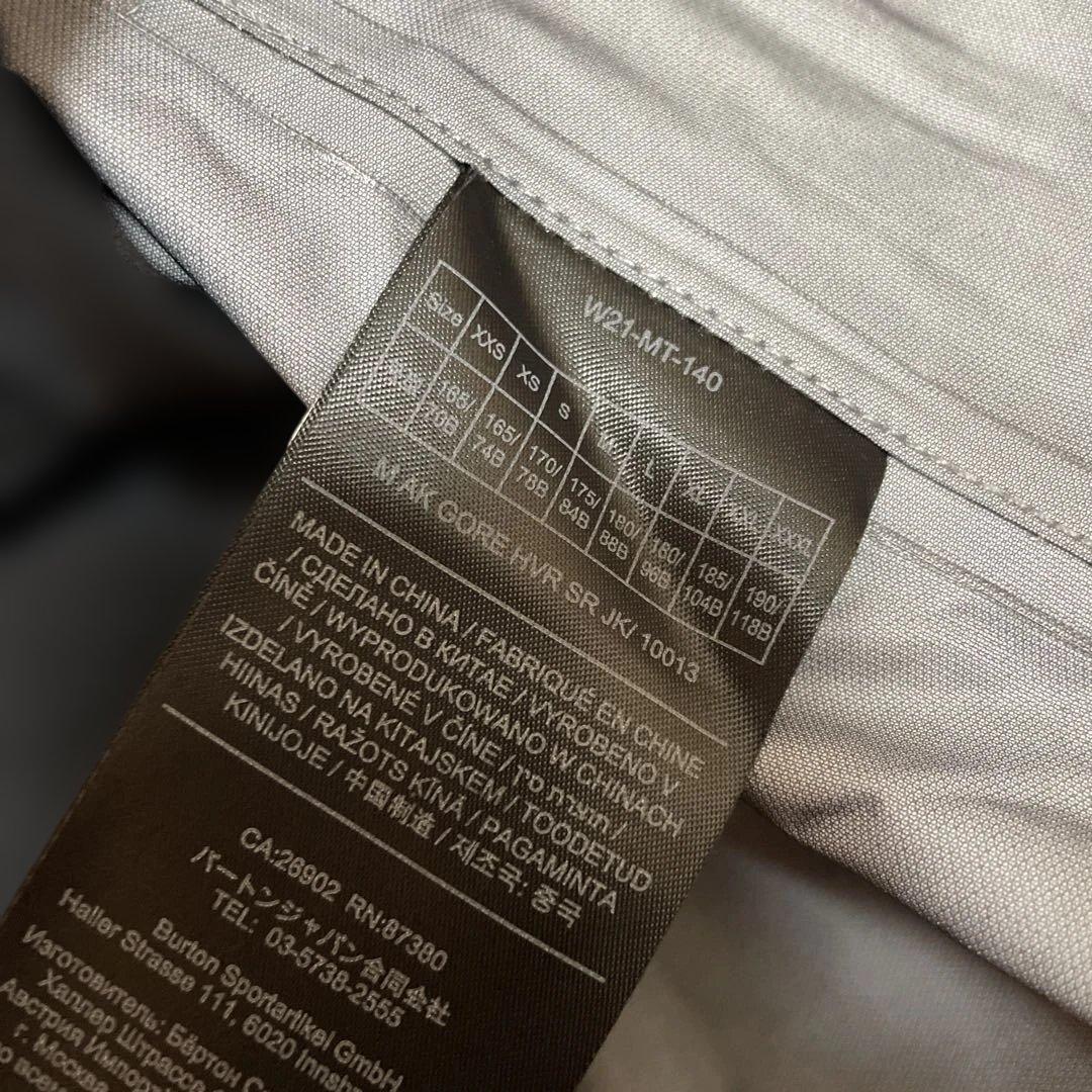 美品　[ak] burton GORE-TEX スノーボードウェア　XS