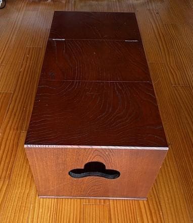 木製座卓 3段引き出し付き　天板折りたたみ式　和室にピッタリ