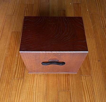 木製座卓 3段引き出し付き　天板折りたたみ式　和室にピッタリ