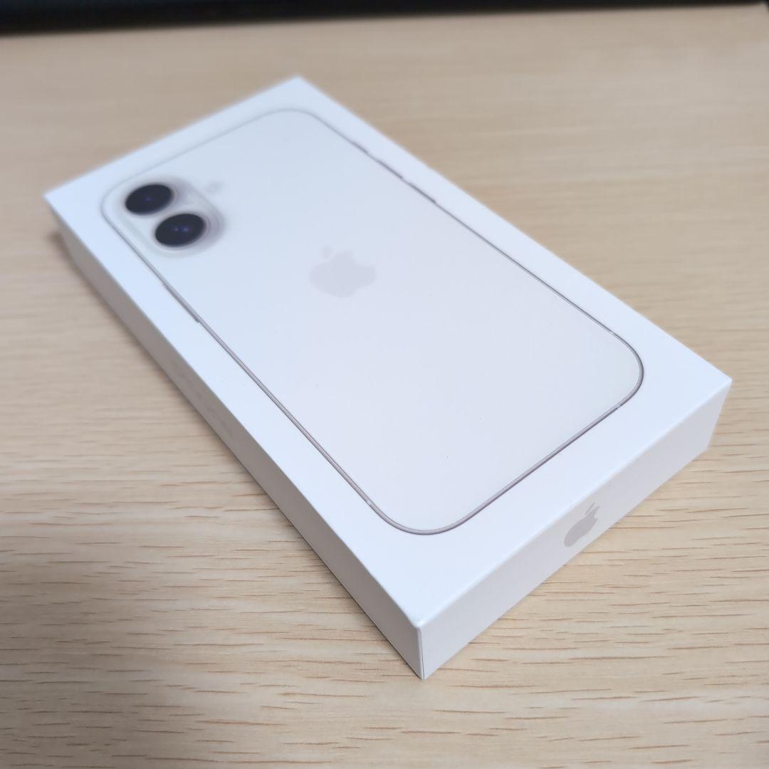 Apple iPhone 16 256GB ホワイト 未開封