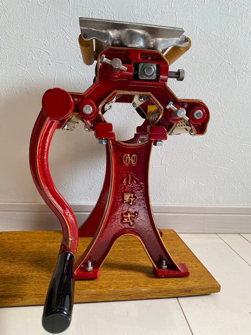 小野式製麺機　両刃　約2mm.6mm レストア品