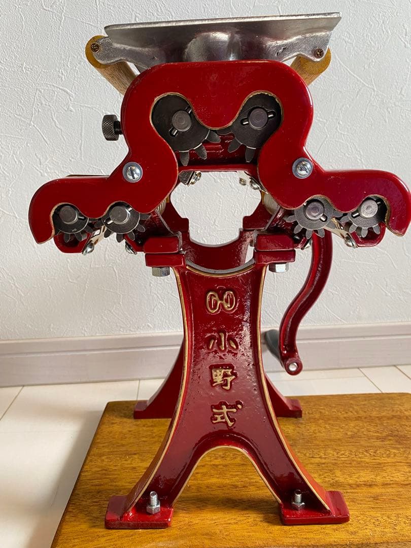 小野式製麺機　両刃　約2mm.6mm レストア品