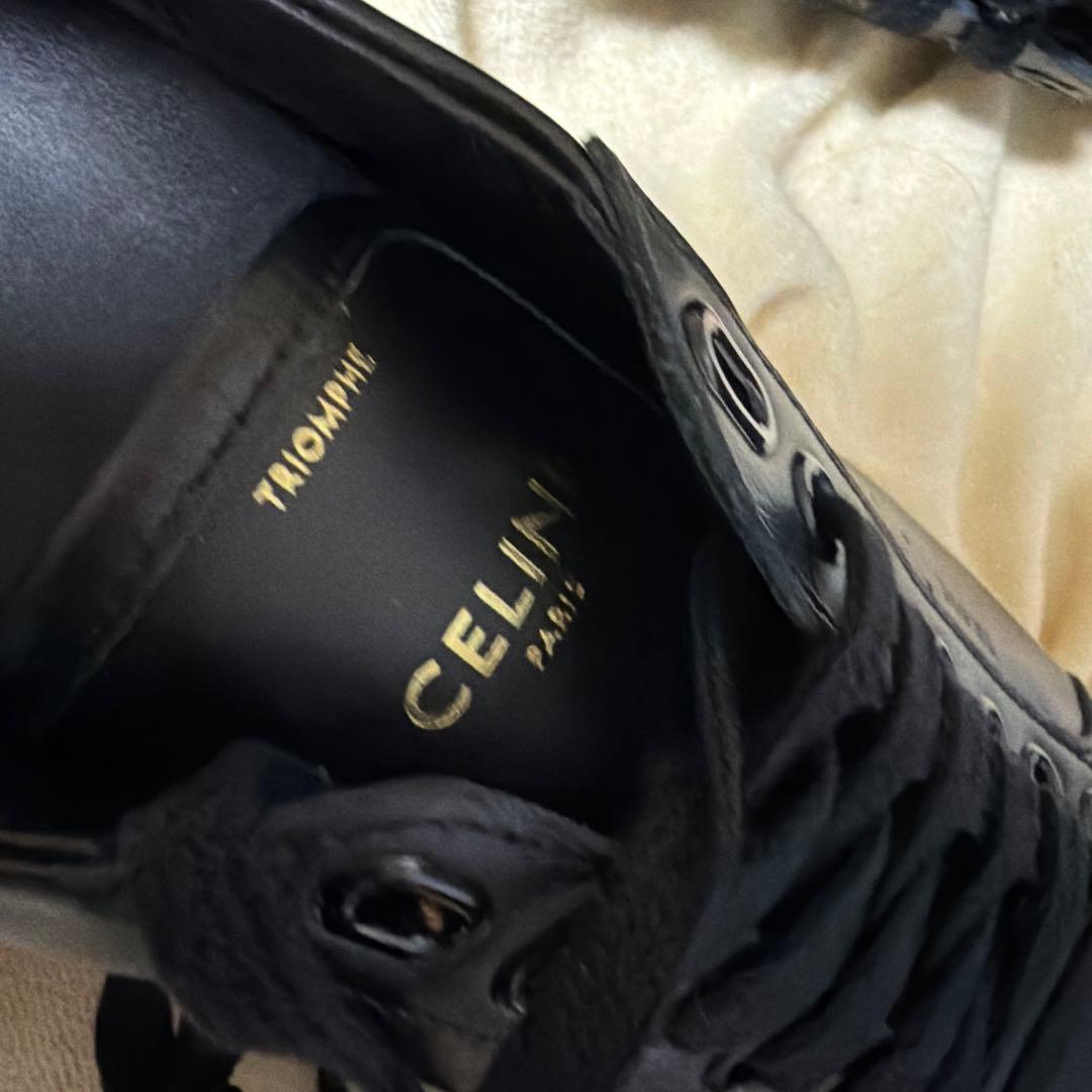 CELINE セリーヌ スニーカー トリオンフ TR01L ブラック 39
