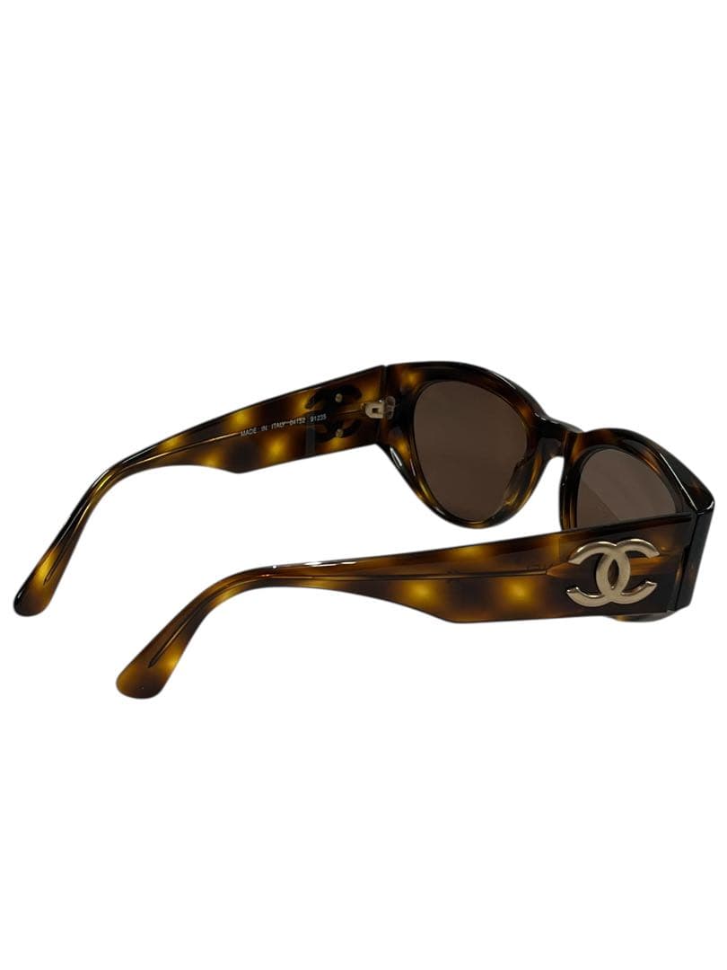 CHANEL べっ甲柄 サイドココマーク サングラス