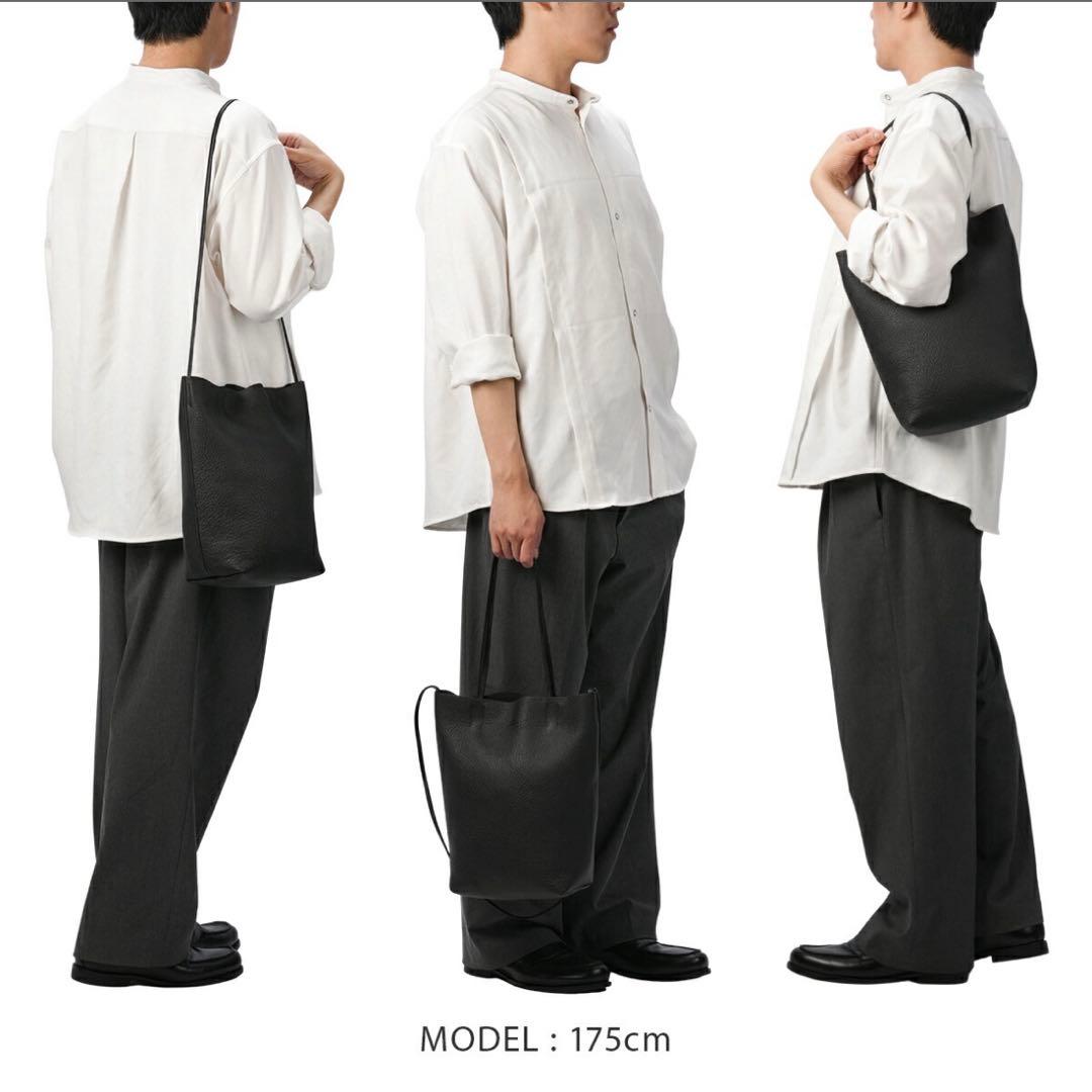 SLOW&CO shrink series ユーティリティトートバッグ S 黒