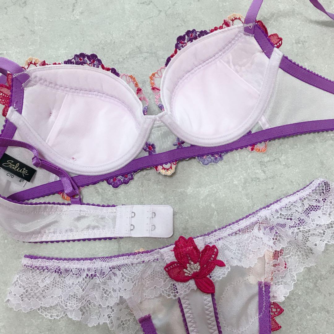 ワコール サルート ブラジャー　ショーツ　C70 M