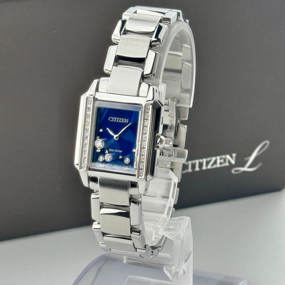 【美品】097 シチズン エル 限定500本 24Pダイヤ EG7061-58L