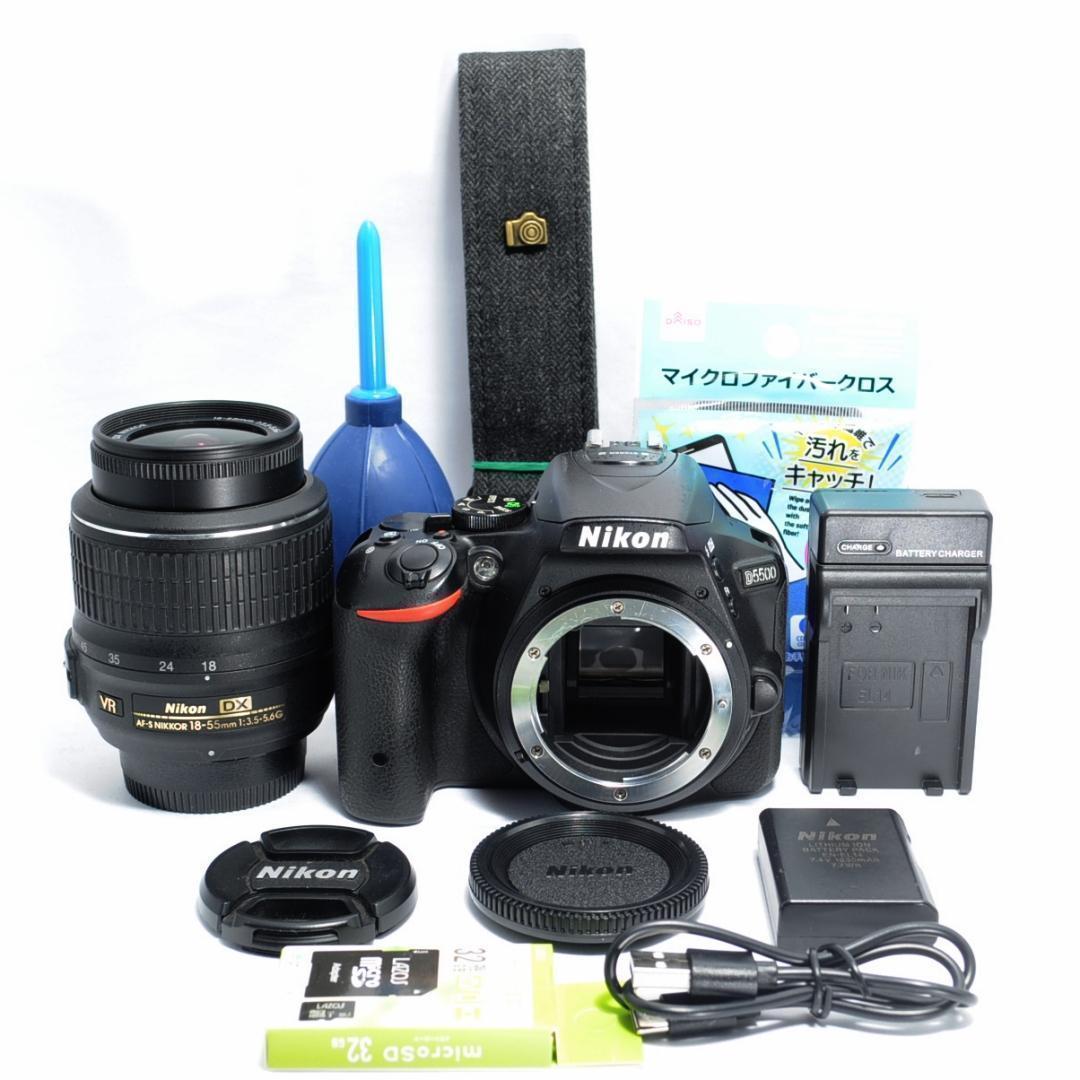 お子様の成長記録に❗️Nikon D5500✨すぐ使えてWiFiでスマホ転送