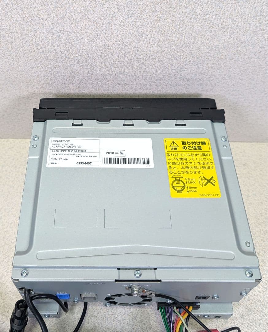 動作確認済み　KENWOODナビ　MDV-D305