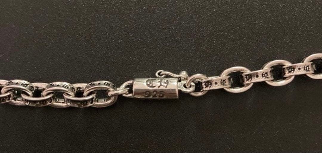 ダイヤ　フレア　ペーパーチェーン　ネックレス