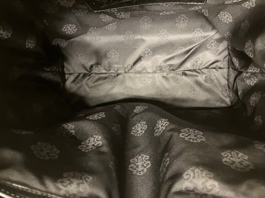 クロムハーツ FS トートバッグ セメタリーパッチ ライトレザー