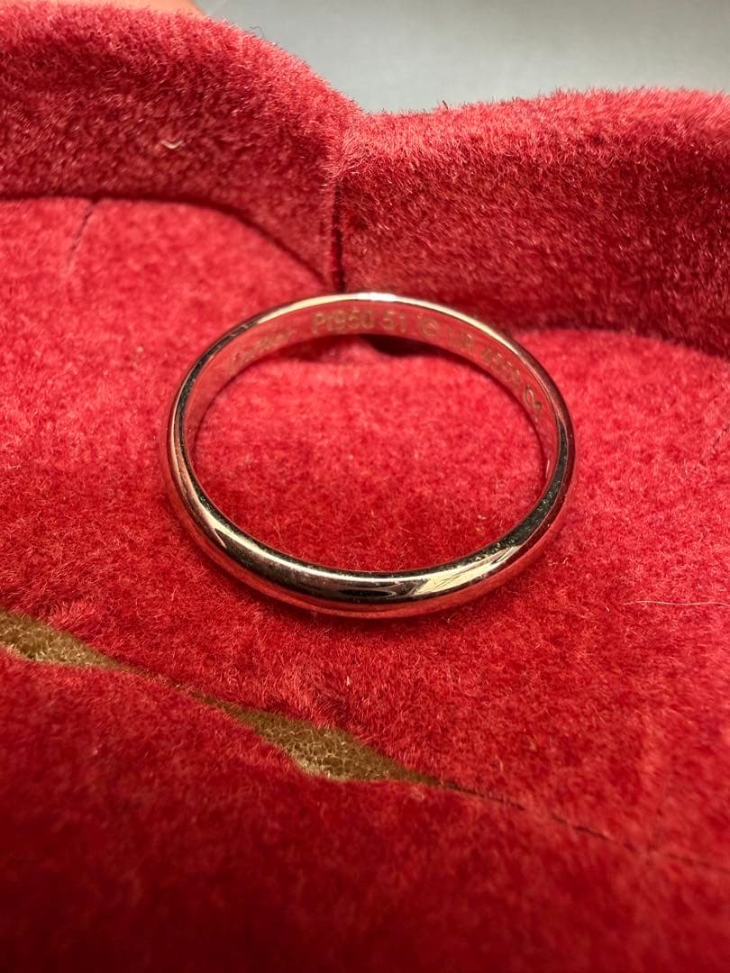 【極美品】Cartier Pt950 リング カルティエリング 金曜日まで大特価