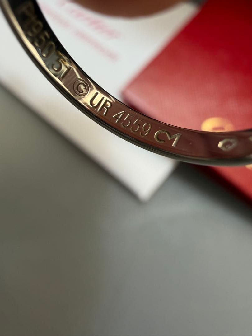 【極美品】Cartier Pt950 リング カルティエリング 金曜日まで大特価