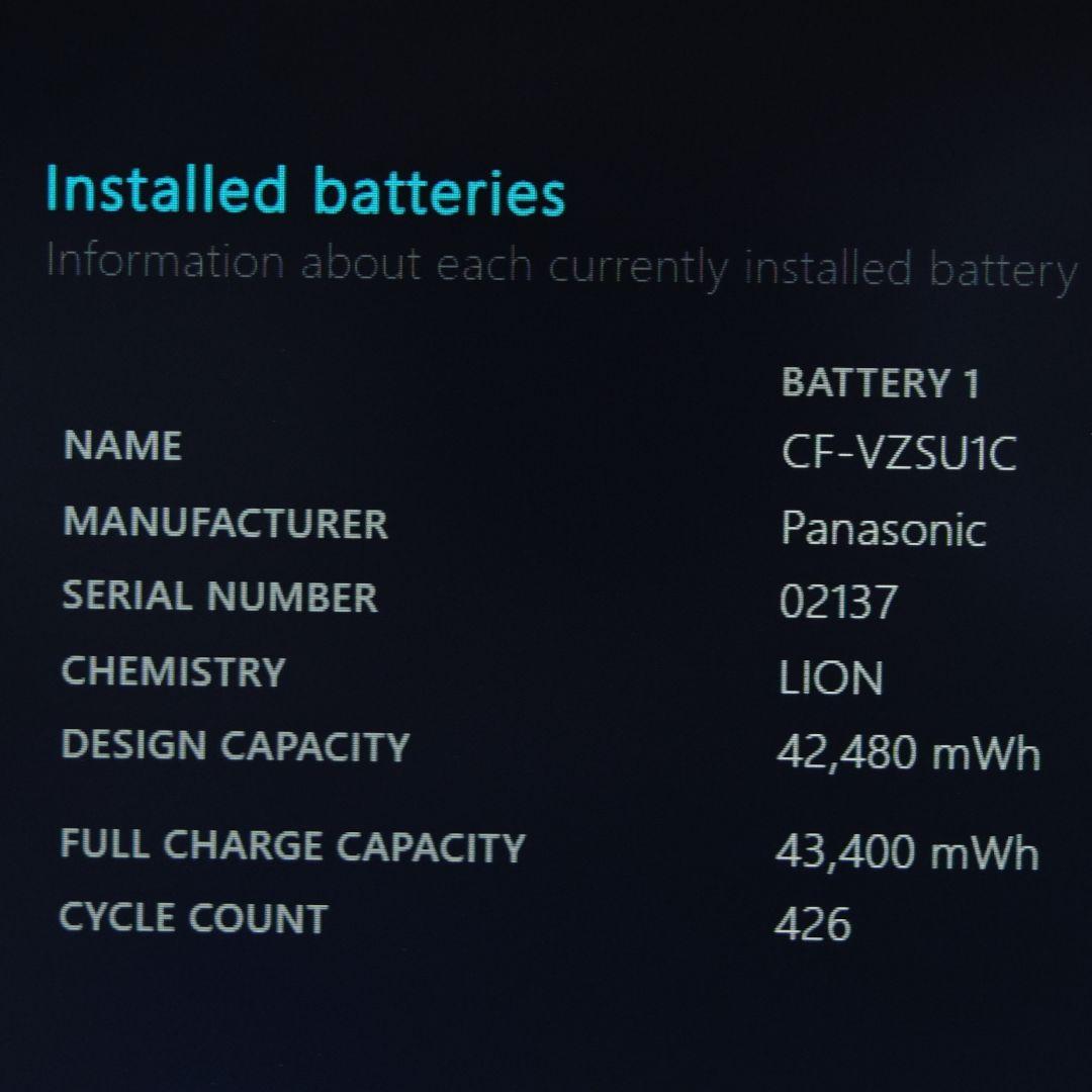 Windowsノート本体 Panasonic Let's note SV9 CF-SV9 LTE
