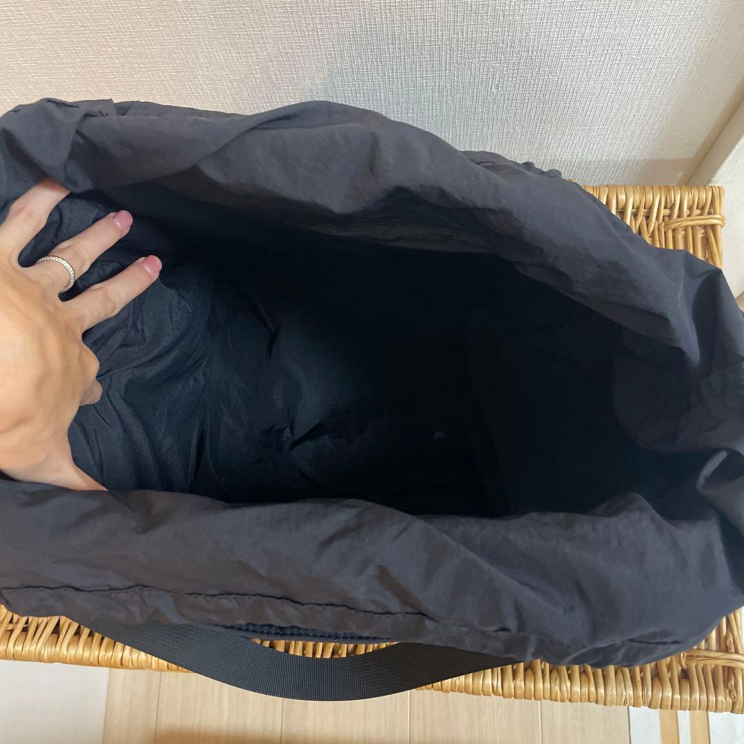 【セール中金曜まで美品！】黒SOLPRESA キルティングトートマザーズバッグM