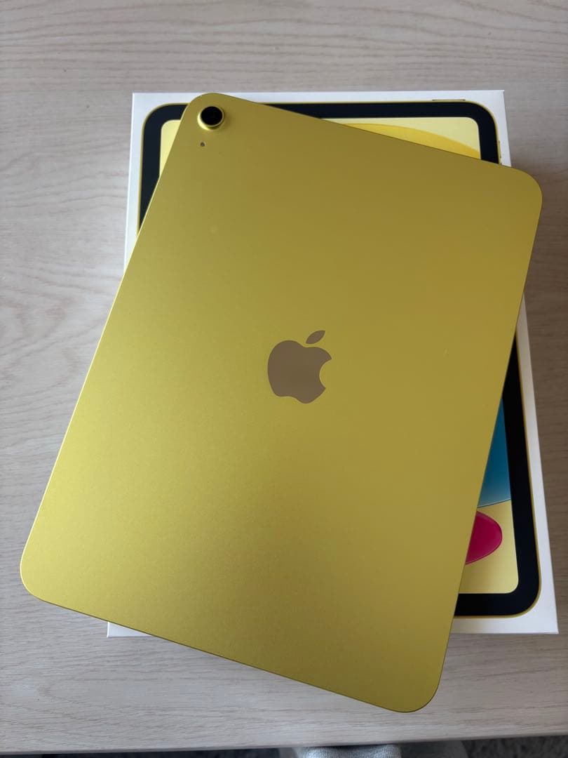 【美品】Apple iPad A16 本体 イエロー　128GB wifiモデル