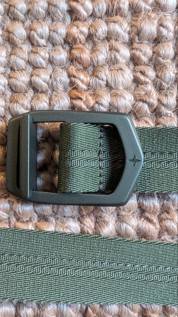 STONE  ベルトカーキ