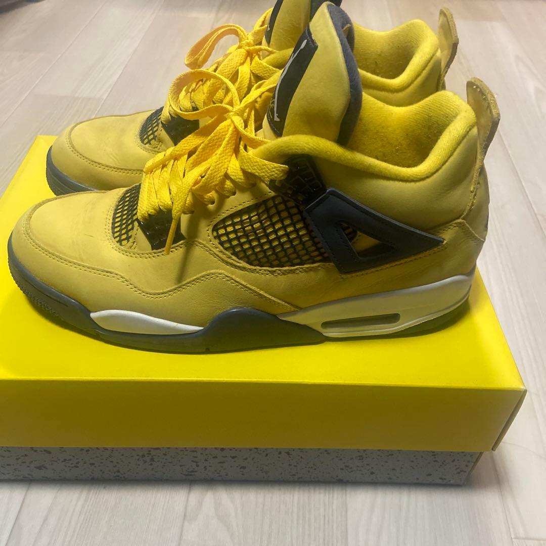 釈*ん様 Nike Air Jordan 4 Tour Yellow Light