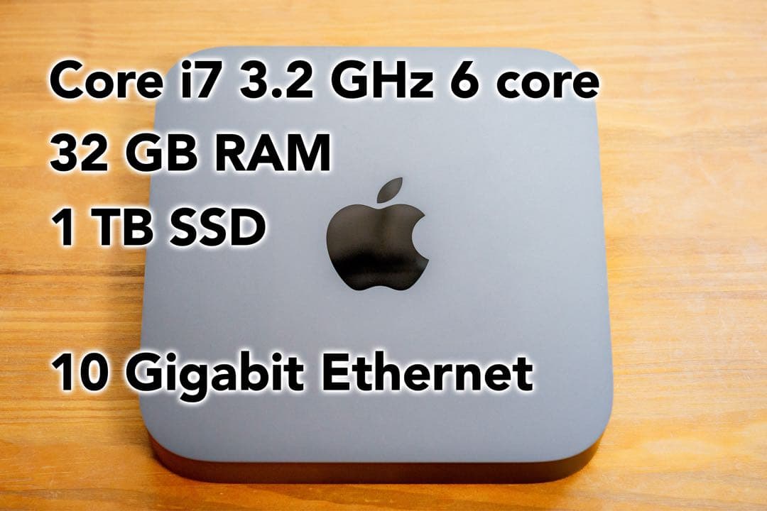 【西風】Mac mini 2018 i7 3.2GHz/32GB/1TB