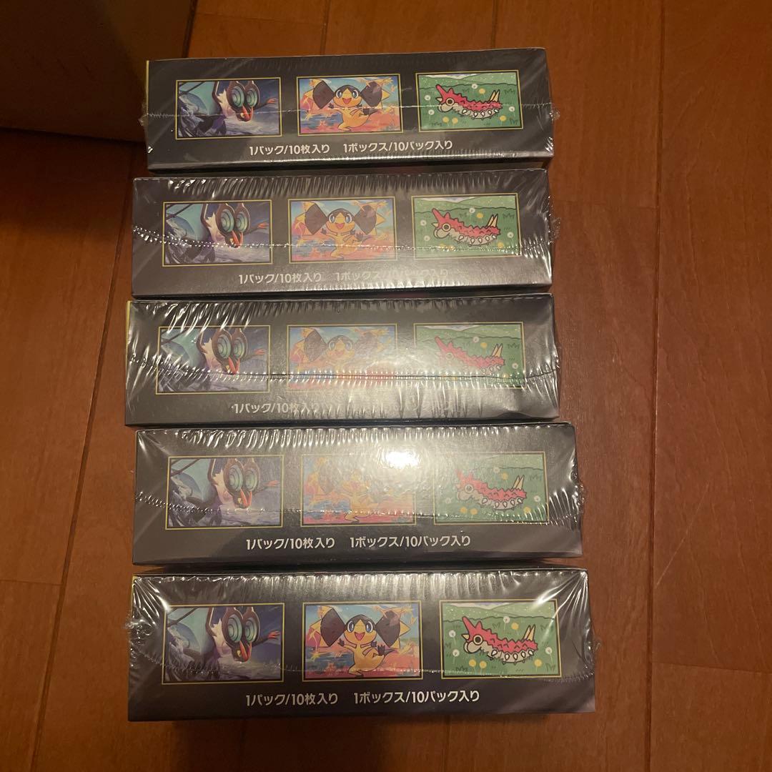 ポケモンカード MEGA ドリームEX 5BOX シュリンク付 おまけ5パック