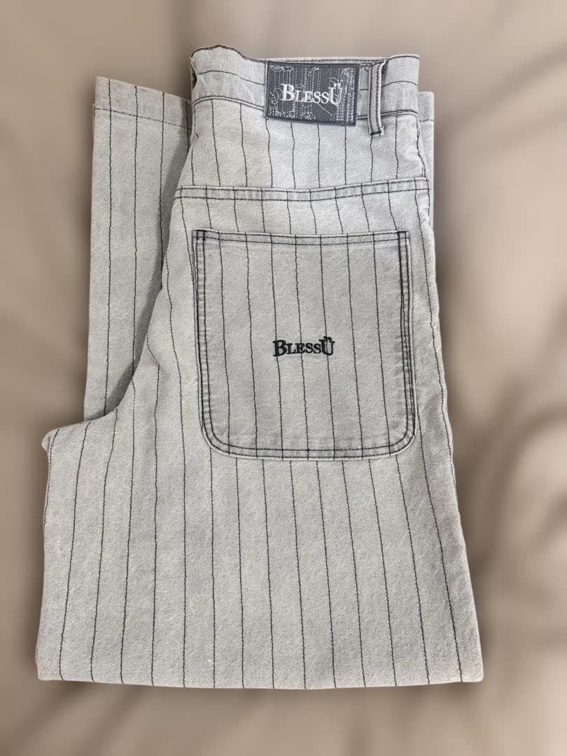 BLESS Ü bless u ブレスユー　ストライプデニム