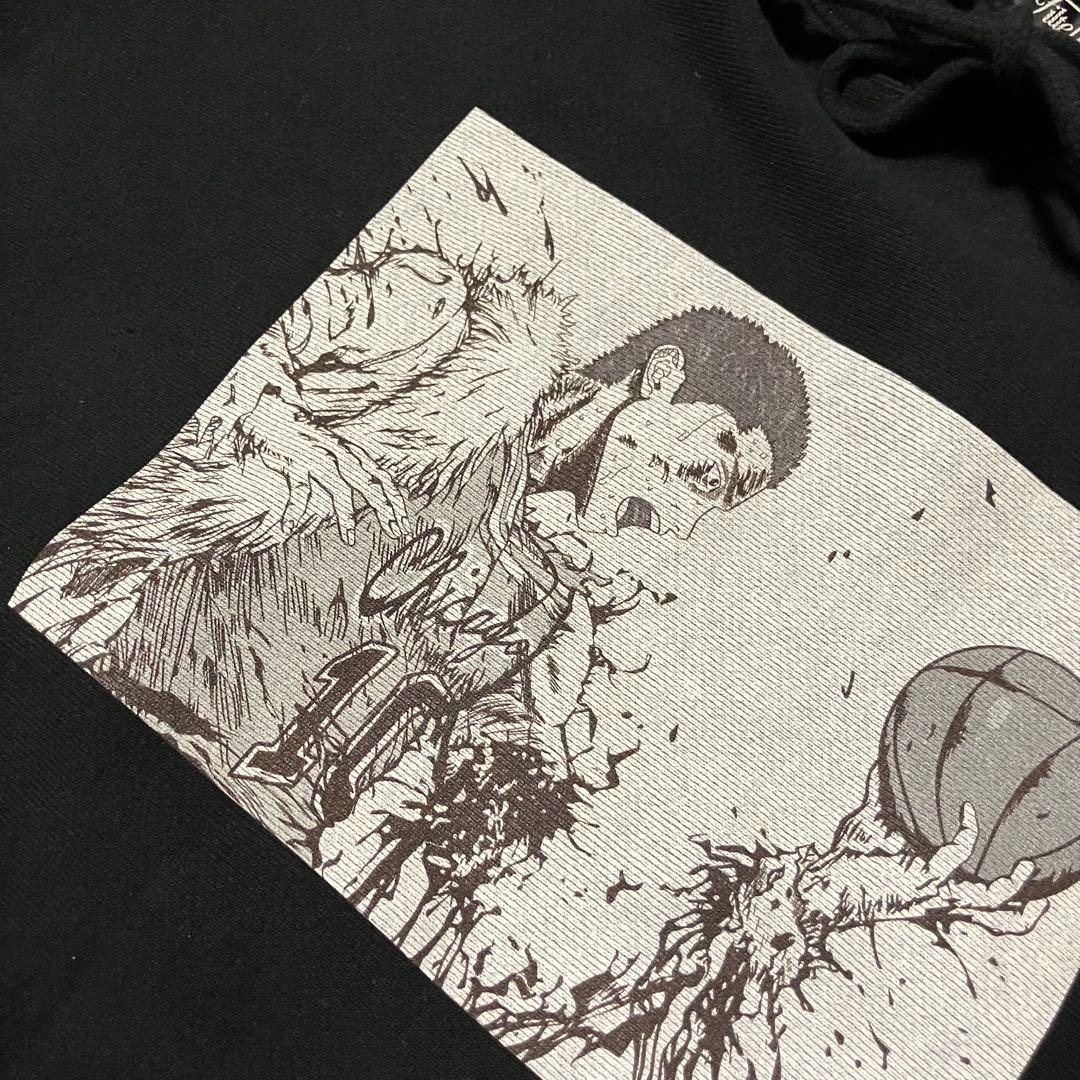 【FilteR】スラムダンク 桜木花道 ブラックパーカー XL アキラ パロディ