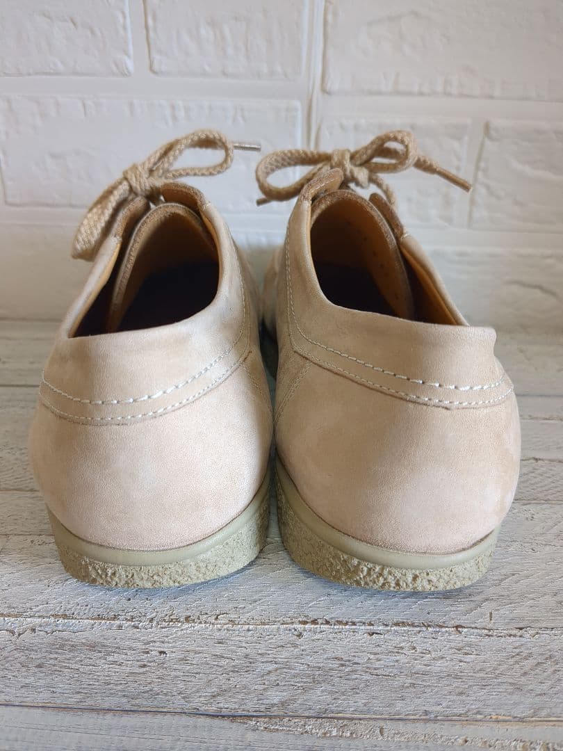 ★未使用級★jacoform コンフォートシューズ レザー ベージュ 24.5
