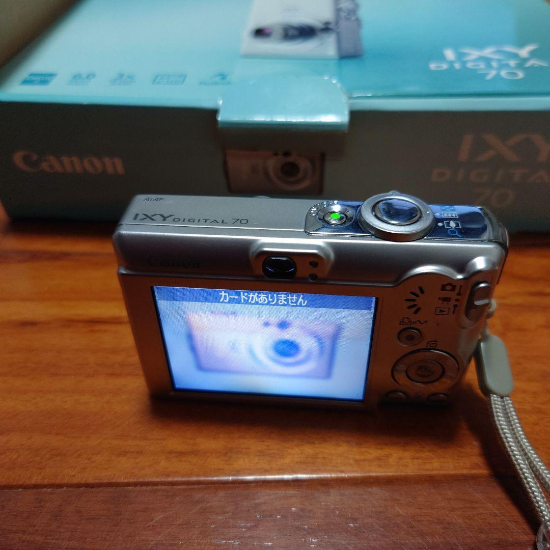 【動作確認済】キャノンCanon IXY digital 70 デジカメ
