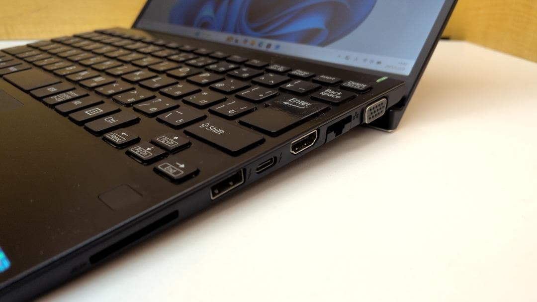 設定済み✨軽い・薄い・使いやすい！VAIOノートPC マニュアル付（K033）