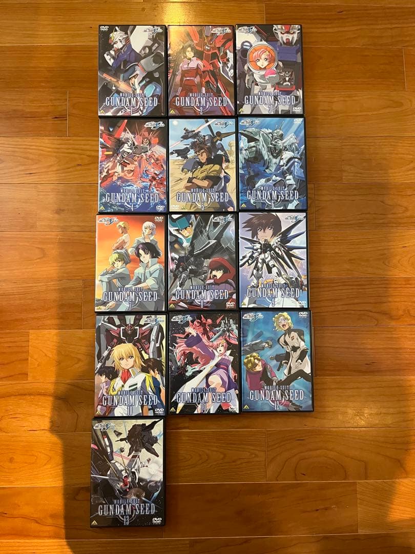 機動戦士ガンダムSEED＆SEED DESTINY　DVD全巻セット
