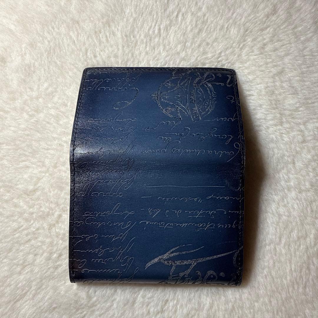 BERLUTI ベルルッティ　インブイア スクリットレザー カードホルダー