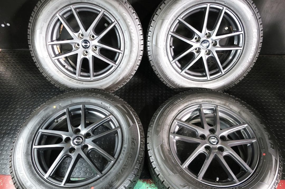 日産純正 T32エクストレイル 極上イボ付 国産スタッドレス 225/65R17