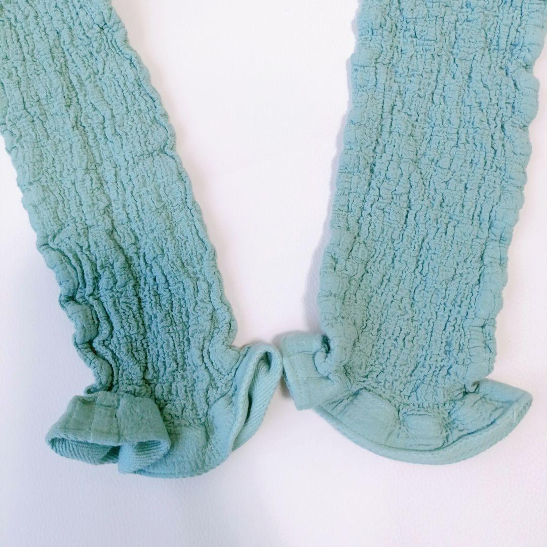 【ミー　イッセイミヤケ】プリーツ　カーディガン　フリル　シワ加工　ロゴ　羽織り