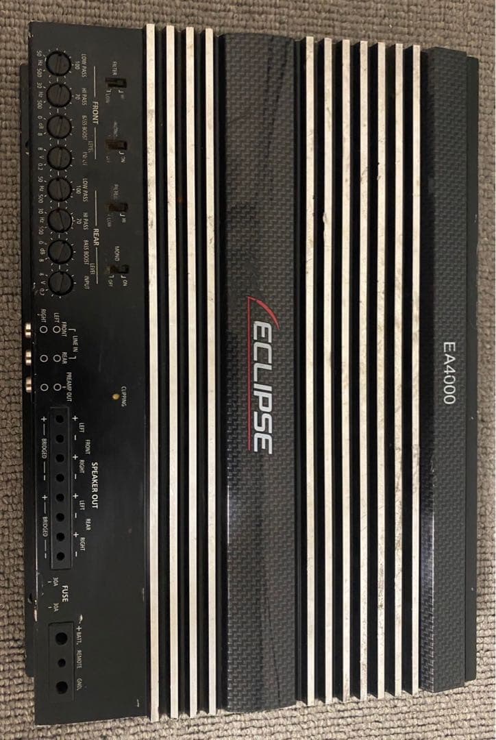 ジャンク品　アンプセット　イクリプス　アルパイン カロッツェリア　ボッシュマン