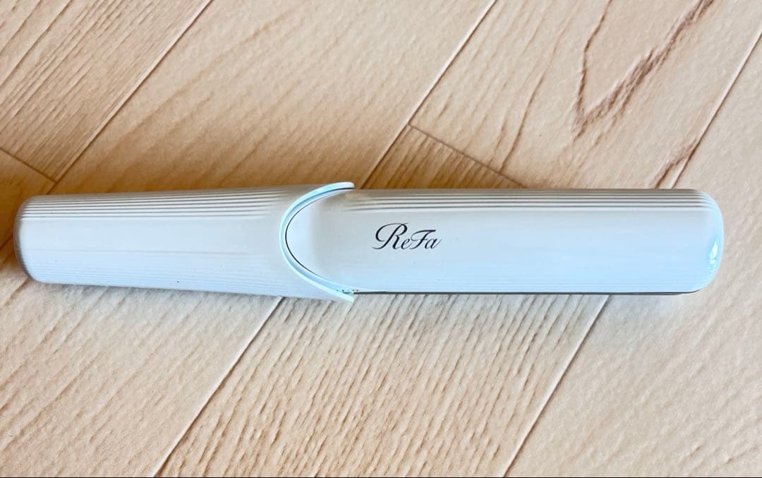 Refaリファビューテックフィンガーアイロン【白】ポータブルヘアアイロン