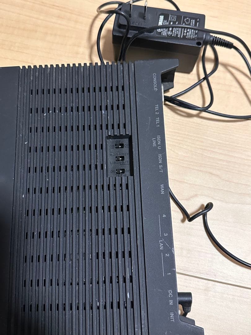 YAMAHA NVR500 NetVolante通電確認済み／初期化済み