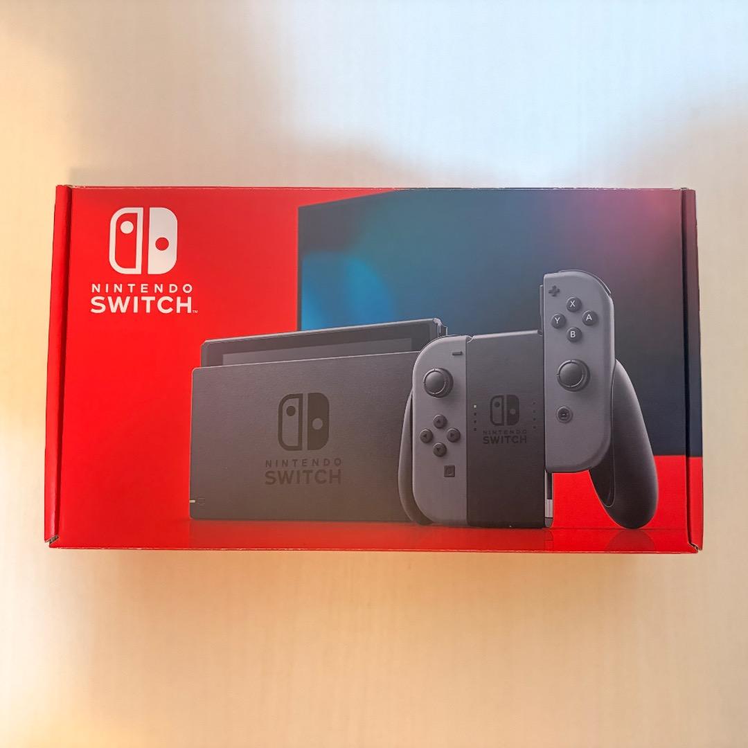 【美品】Nintendo switch 本体 バッテリー強化モデル スイッチ