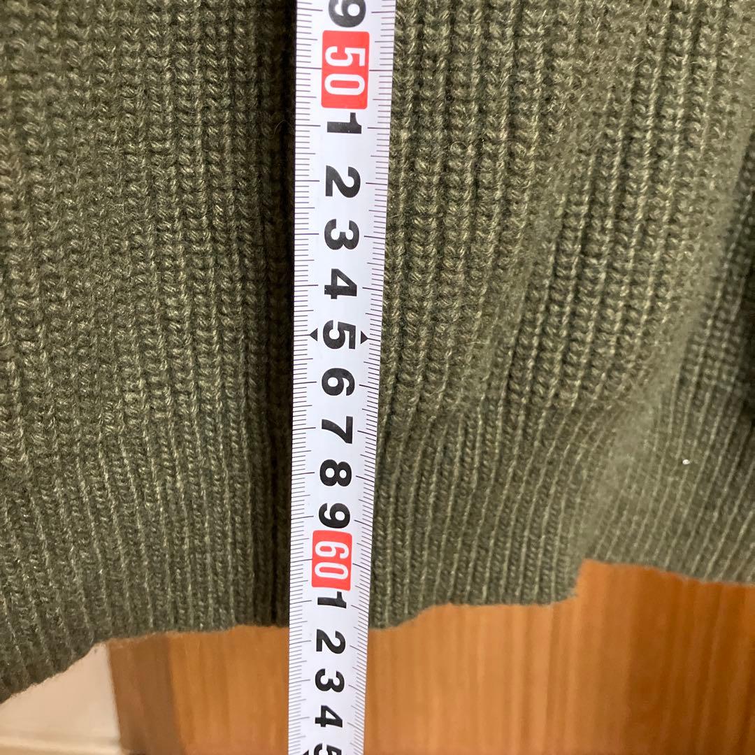 CELINE オリーブロゴ入り ウールニットセーター【1】