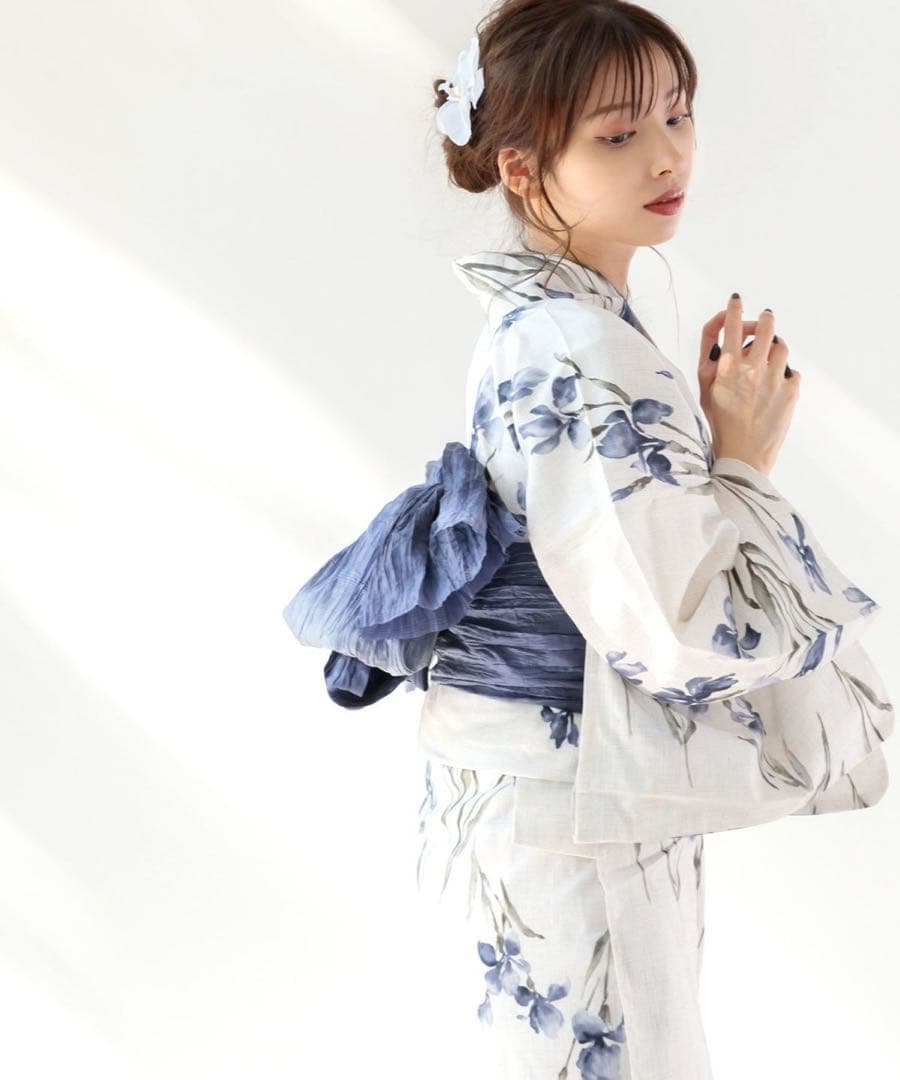 Dita 京の水墨画水仙 浴衣