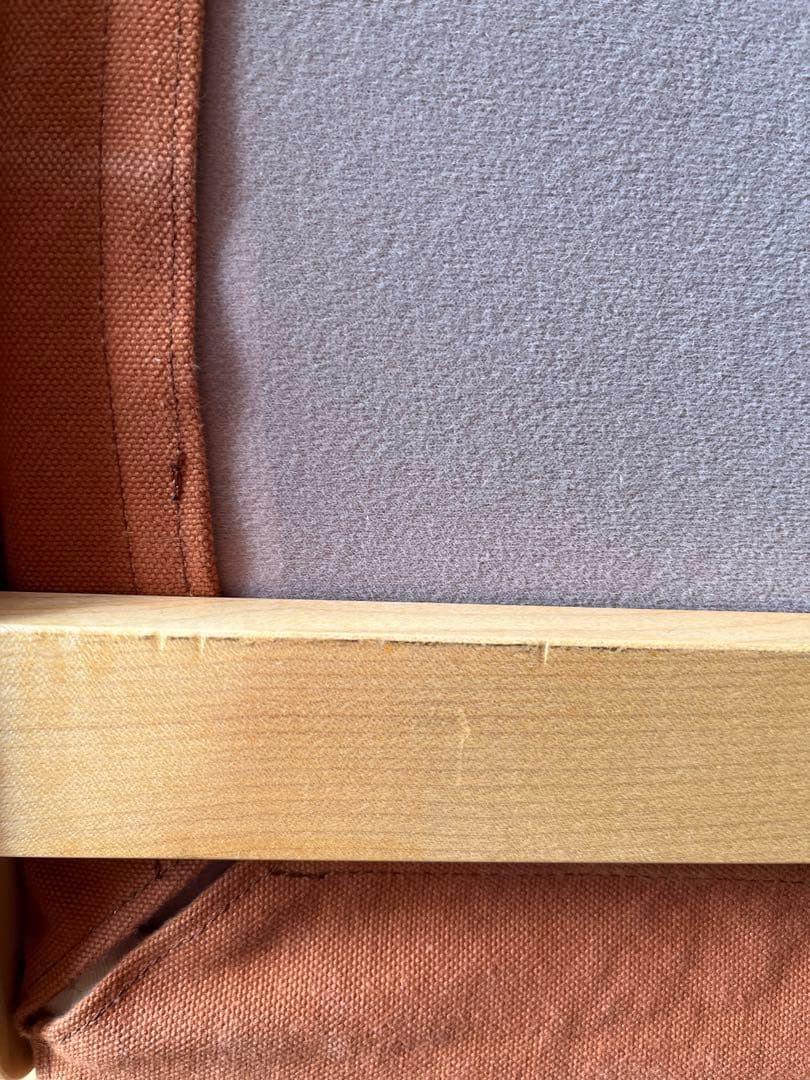 広松木工　コッタチェア　メープル　オレンジ