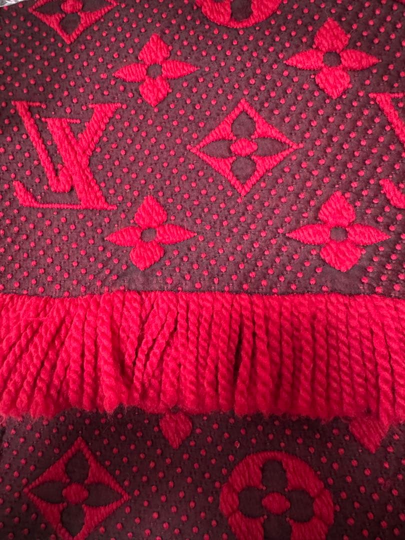 Louis Vuitton モノグラム ロゴマニア エシャルプ