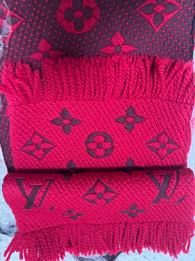 Louis Vuitton モノグラム ロゴマニア エシャルプ