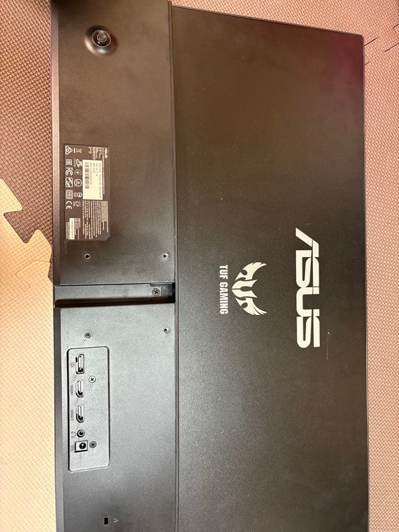 ASUS 27インチモニター 高低変更可能