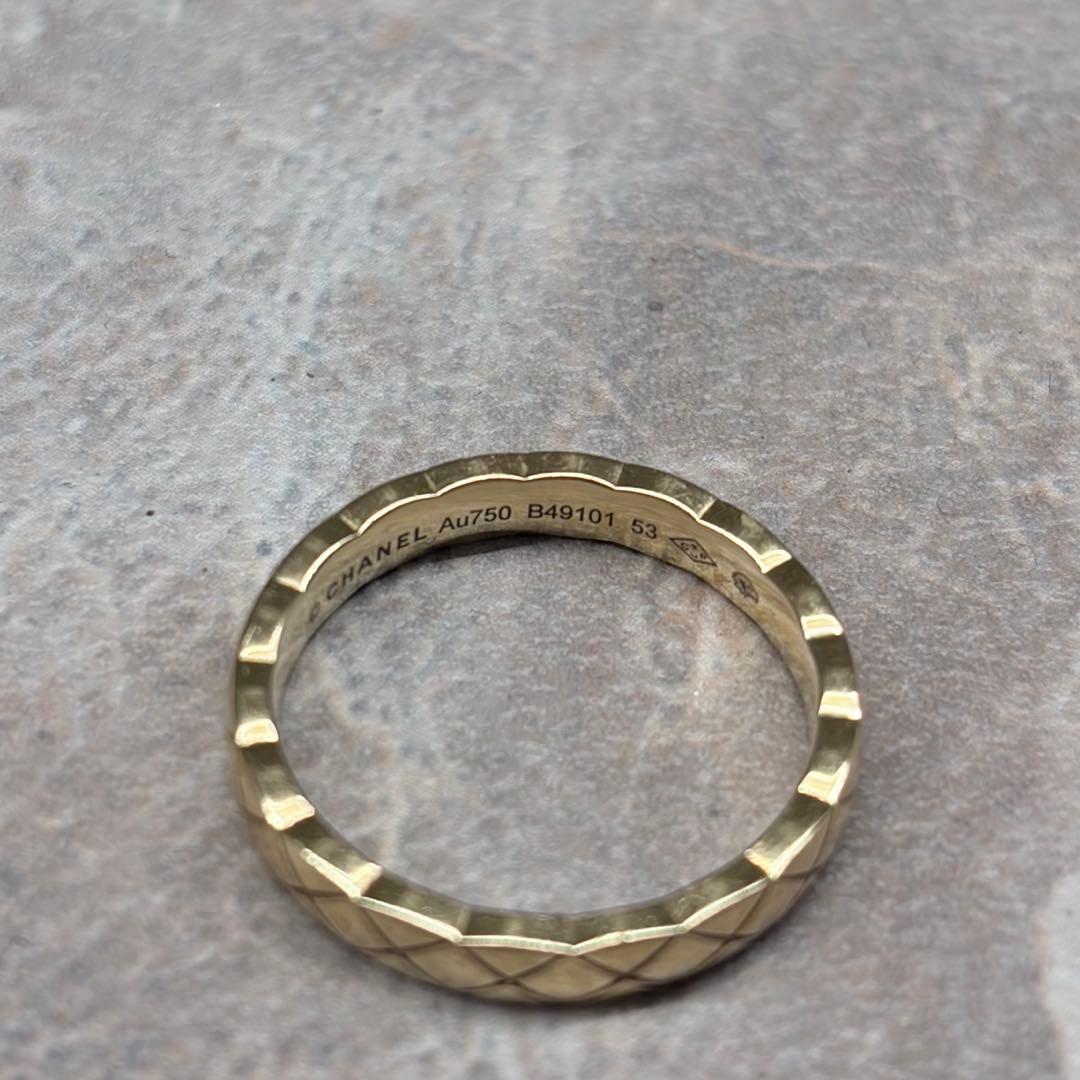 CHANEL ココクラッシュ リング ゴールド