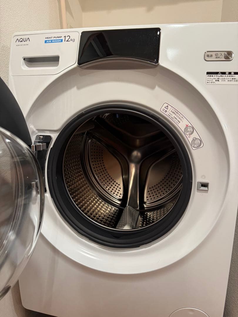AQUA ヒートポンプ式 ドラム洗濯機 12kg