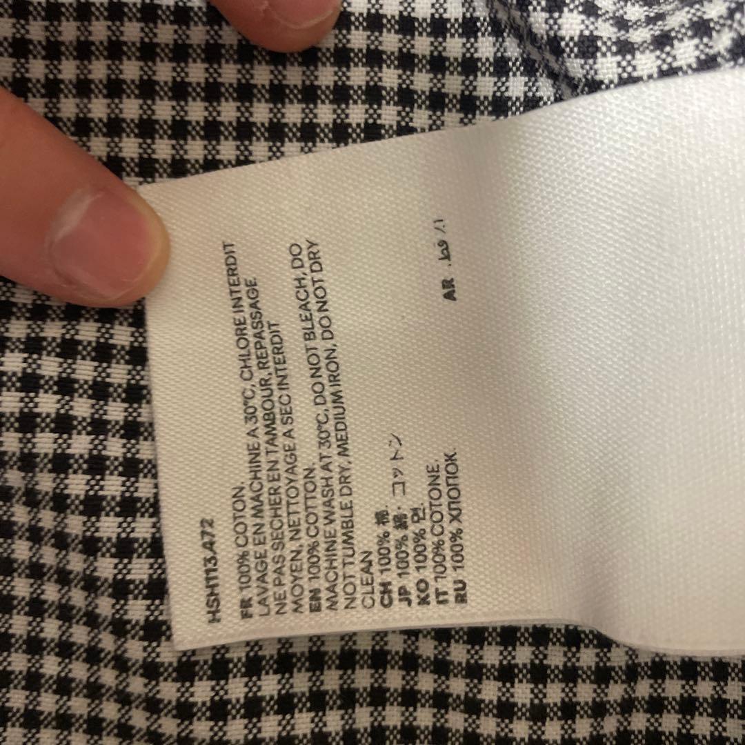 AMI PARIS アミパリス ギンガムチェック