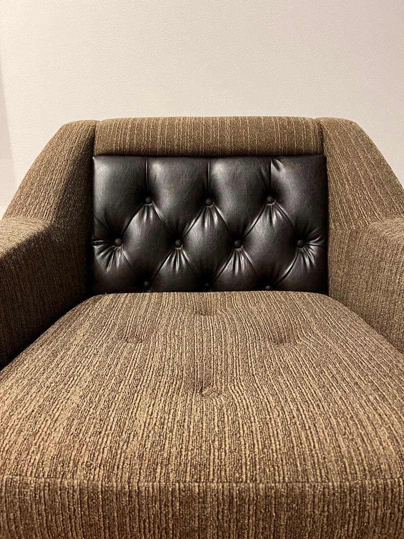 1ヴィンテージ　アームチェア　1人掛けソファ　ラウンジチェア　ミッドセンチュリー