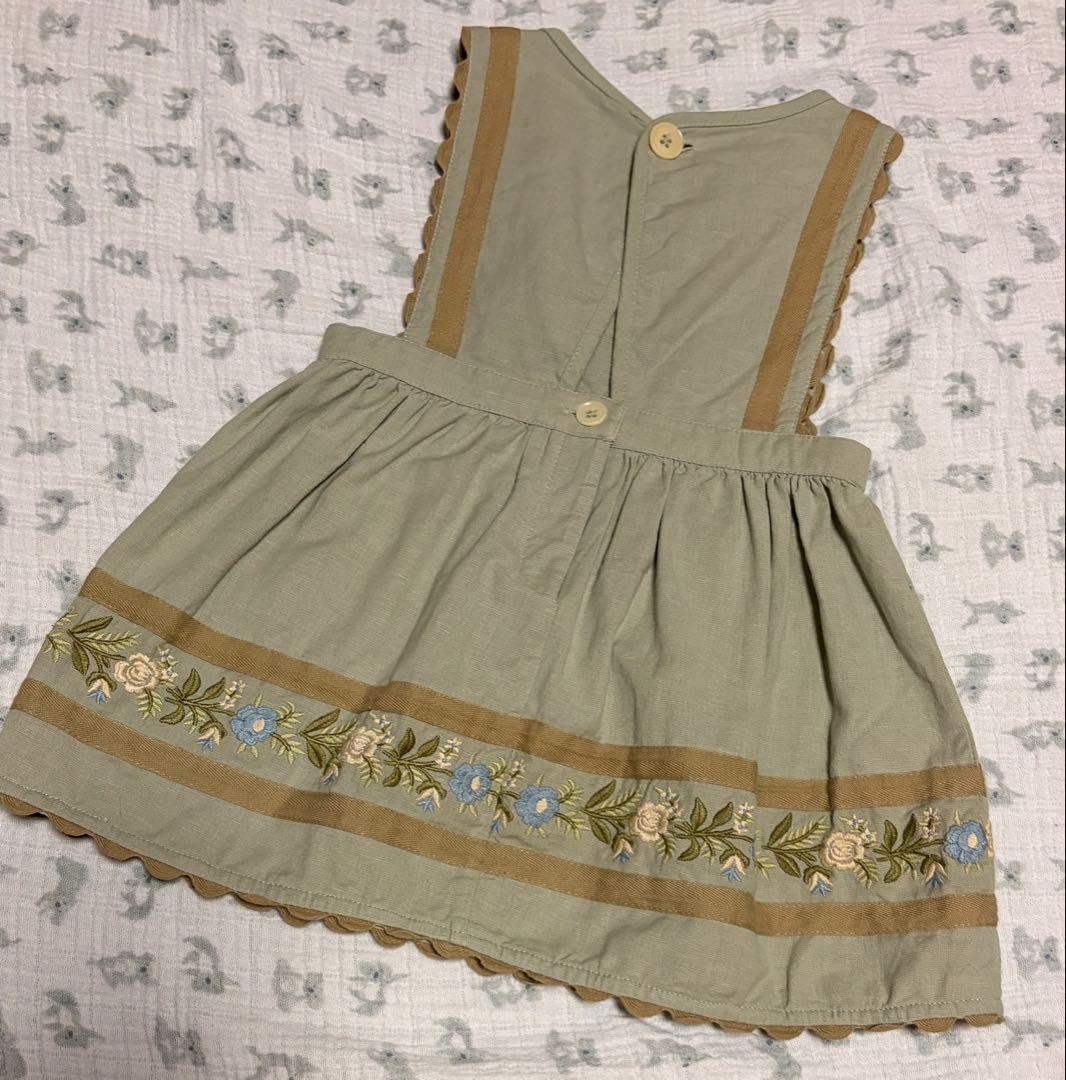 ワンピース apolina Gerdy Pinafore 2-3y