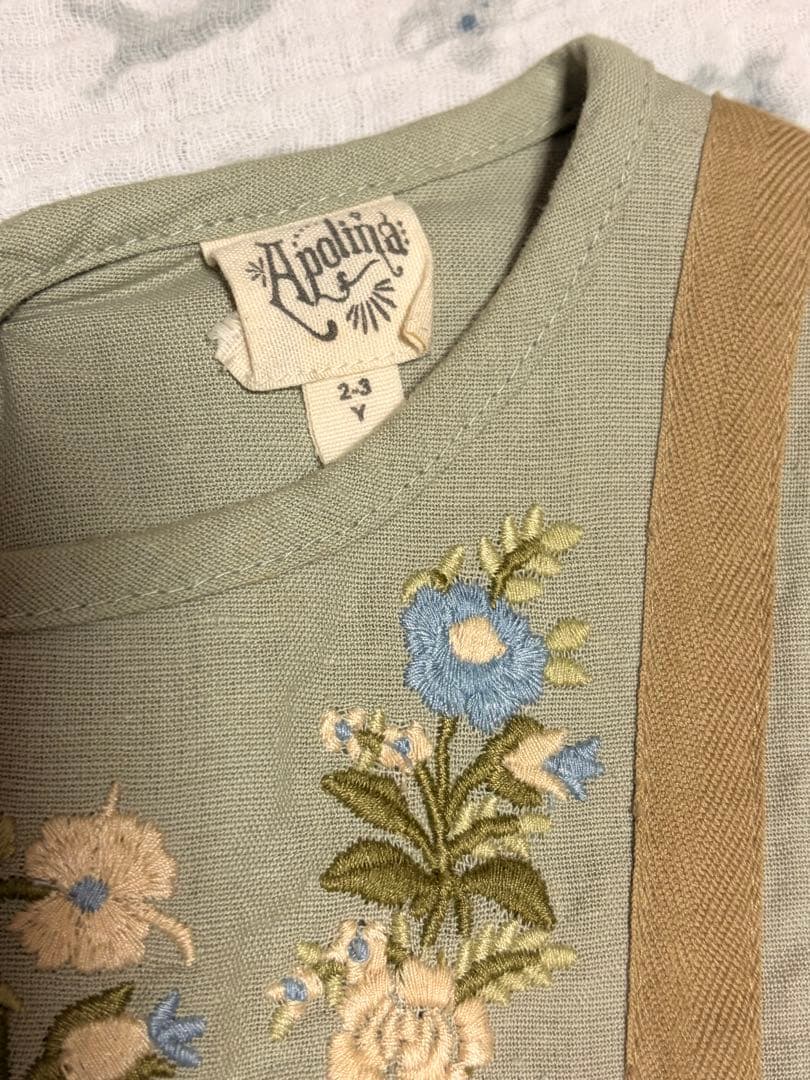 ワンピース apolina Gerdy Pinafore 2-3y